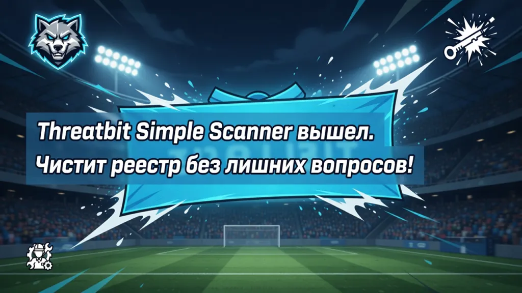 Threatbit Simple Scanner вышел. Чистит реестр без лишних вопросов!