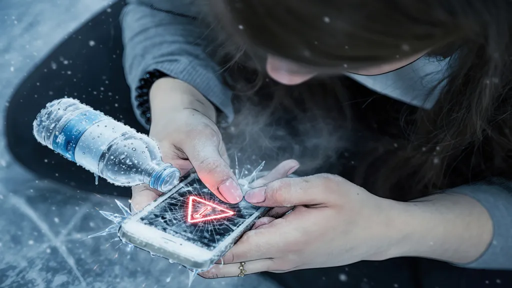 Эксперт бьёт тревогу. Холод убивает смартфон!