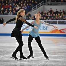 Фигурное катание: результаты Гран-при России — ученица Плющенко Костылева выиграла 5-й этап с преимуществом в 25 баллов, ученица Тутберидзе Стрельцова вторая